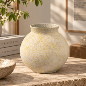 Butter Glow Vase